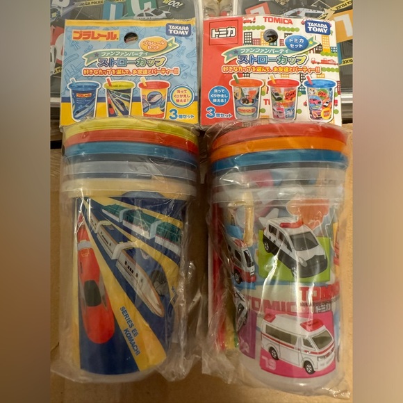 Brand new Toddle Lunch Snack Box Cup with Lid and Straws - Picture 2 of 3